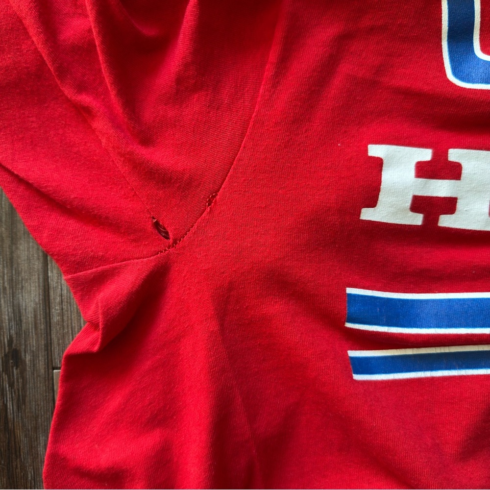 Honda Red Long Sleeve Men's T-Shirt - Picture 4 of 4